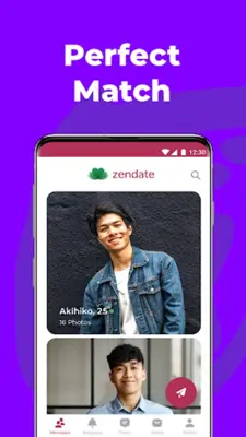 ZenDate - Meet Asian Singles android App screenshot 3